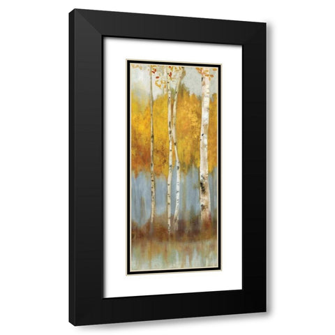Promise II - Mini Black Modern Wood Framed Art Print with Double Matting by Pearce, Allison