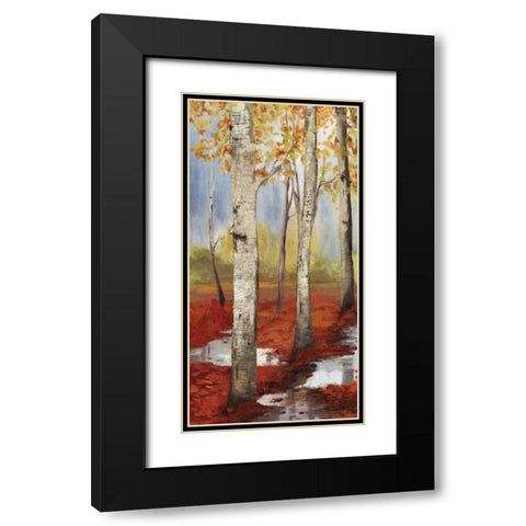 The Passage II Black Modern Wood Framed Art Print with Double Matting by Pearce, Allison