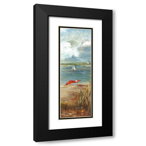 Stolen Moments I - Mini Black Modern Wood Framed Art Print with Double Matting by Pearce, Allison
