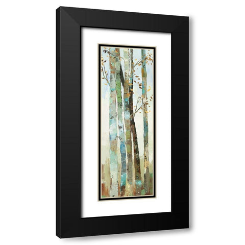 Towering Trees I Black Modern Wood Framed Art Print with Double Matting by Pearce, Allison
