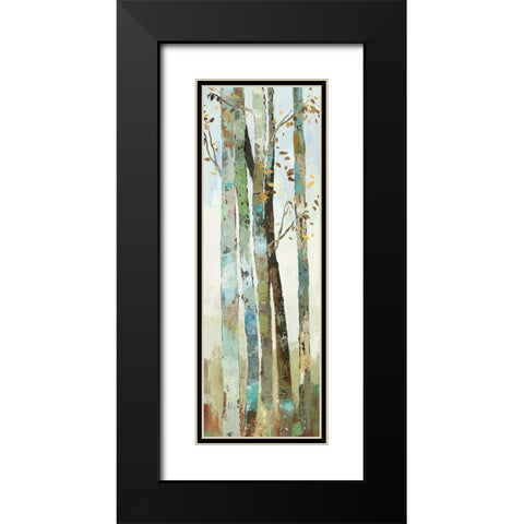 Towering Trees I Black Modern Wood Framed Art Print with Double Matting by Pearce, Allison