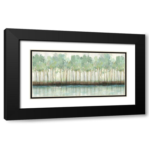 Woodland Hues I  Black Modern Wood Framed Art Print with Double Matting by Pearce, Allison