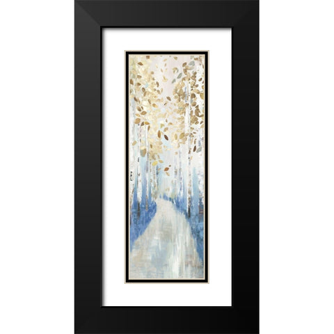 New Path III Black Modern Wood Framed Art Print with Double Matting by Pearce, Allison