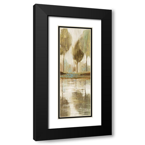 Forest View II  Black Modern Wood Framed Art Print with Double Matting by Pearce, Allison