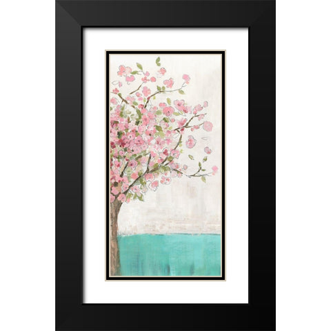 Spring Wakening Black Modern Wood Framed Art Print with Double Matting by Pearce, Allison