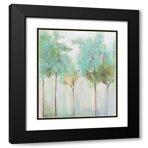 Enlightenment Forest I  Black Modern Wood Framed Art Print with Double Matting by Pearce, Allison