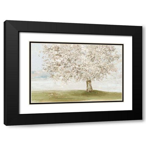 Language of Nature Black Modern Wood Framed Art Print with Double Matting by Pearce, Allison