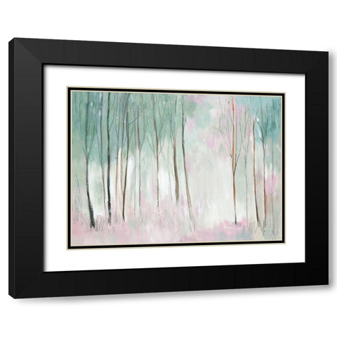 Airy Dream Black Modern Wood Framed Art Print with Double Matting by Pearce, Allison