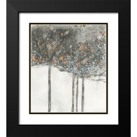 Song of Adoration Black Modern Wood Framed Art Print with Double Matting by Pearce, Allison