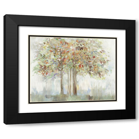 Natureâ€™s Melody Black Modern Wood Framed Art Print with Double Matting by Pearce, Allison