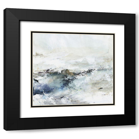 Rush of Nature II Black Modern Wood Framed Art Print with Double Matting by Pearce, Allison