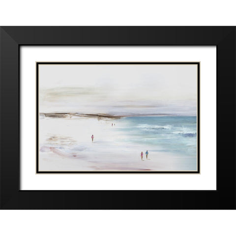 Summer Solitude III Black Modern Wood Framed Art Print with Double Matting by Pearce, Allison