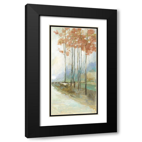 Path Home II Black Modern Wood Framed Art Print with Double Matting by Pearce, Allison