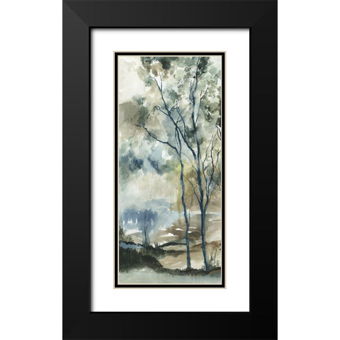 Forest Grove I  Black Modern Wood Framed Art Print with Double Matting by Pearce, Allison