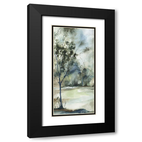 Forest Grove II Black Modern Wood Framed Art Print with Double Matting by Pearce, Allison