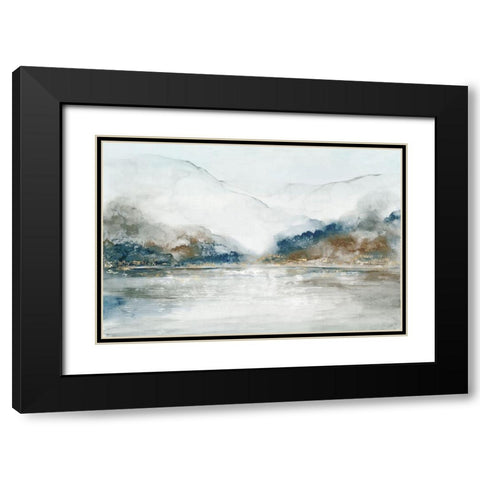 Mystic Sea  Black Modern Wood Framed Art Print with Double Matting by Pearce, Allison