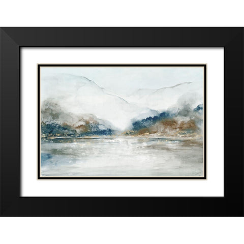 Mystic Sea  Black Modern Wood Framed Art Print with Double Matting by Pearce, Allison