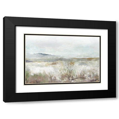 Field Wind  Black Modern Wood Framed Art Print with Double Matting by Pearce, Allison