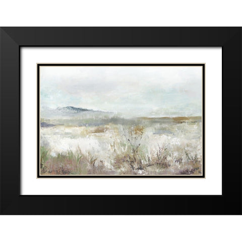Field Wind  Black Modern Wood Framed Art Print with Double Matting by Pearce, Allison