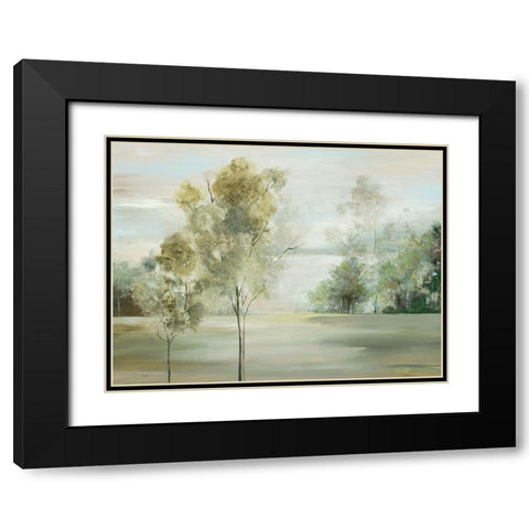 Romantic landscape Black Modern Wood Framed Art Print with Double Matting by Pearce, Allison
