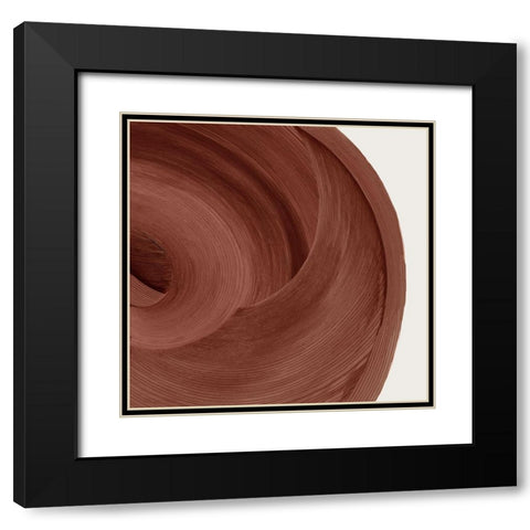 Americano  Black Modern Wood Framed Art Print with Double Matting by PI Studio