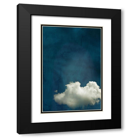 Cloudy Chance I  Black Modern Wood Framed Art Print with Double Matting by PI Studio