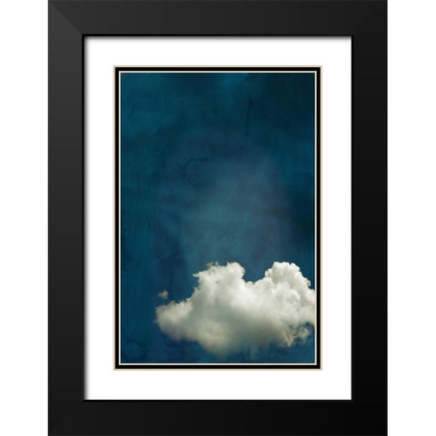 Cloudy Chance I  Black Modern Wood Framed Art Print with Double Matting by PI Studio