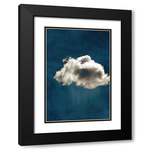 Cloudy Chance II  Black Modern Wood Framed Art Print with Double Matting by PI Studio