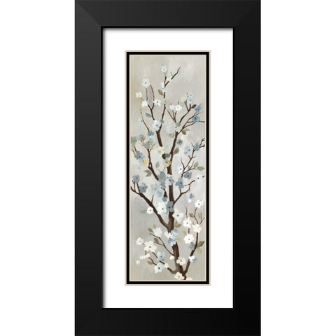 Blossom I Black Modern Wood Framed Art Print with Double Matting by PI Studio