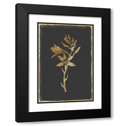 Carmass and Wild Hyacinth Black Modern Wood Framed Art Print with Double Matting by PI Collection