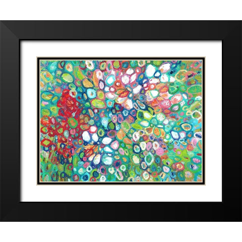 Through the Prism Black Modern Wood Framed Art Print with Double Matting by Kelly, Rea