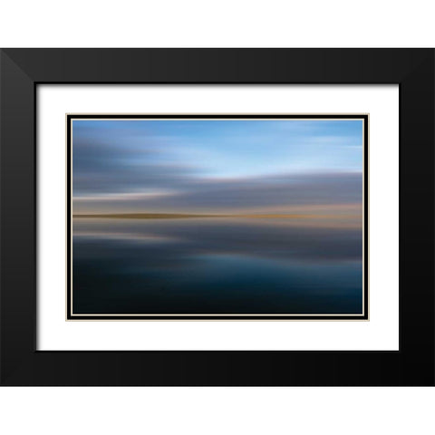 A Streak of Copper Black Modern Wood Framed Art Print with Double Matting by Reeves, Tom