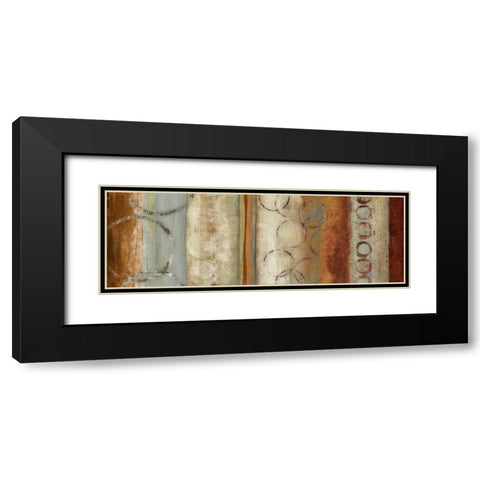 Juncture I Black Modern Wood Framed Art Print with Double Matting by Reeves, Tom