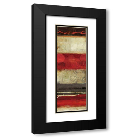 Bells and Whistles I - Mini Black Modern Wood Framed Art Print with Double Matting by Reeves, Tom