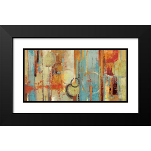 Beach Wood Black Modern Wood Framed Art Print with Double Matting by Reeves, Tom