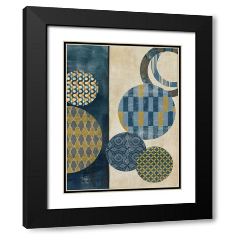 Harmony I Black Modern Wood Framed Art Print with Double Matting by Reeves, Tom