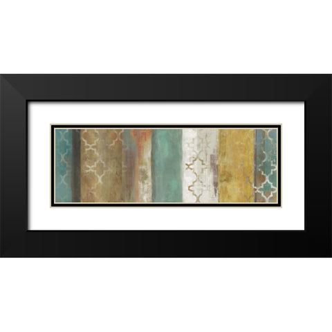 Progression II Black Modern Wood Framed Art Print with Double Matting by Reeves, Tom