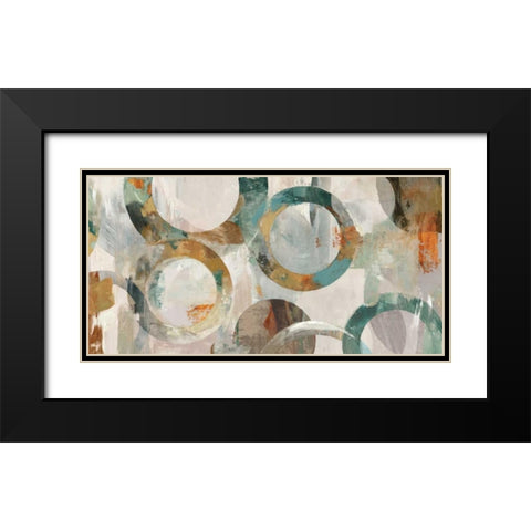 Alecto Black Modern Wood Framed Art Print with Double Matting by Reeves, Tom