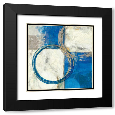 Lingering II Black Modern Wood Framed Art Print with Double Matting by Reeves, Tom
