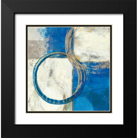 Lingering II Black Modern Wood Framed Art Print with Double Matting by Reeves, Tom