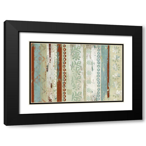 Rustic Black Modern Wood Framed Art Print with Double Matting by Reeves, Tom