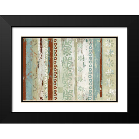 Rustic Black Modern Wood Framed Art Print with Double Matting by Reeves, Tom