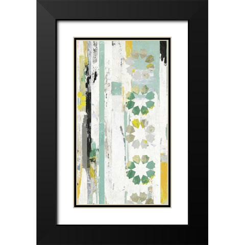 Star I Black Modern Wood Framed Art Print with Double Matting by Reeves, Tom