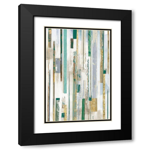 Altered Scale Black Modern Wood Framed Art Print with Double Matting by Reeves, Tom