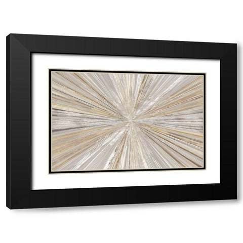 Shimmering Light I Black Modern Wood Framed Art Print with Double Matting by Reeves, Tom