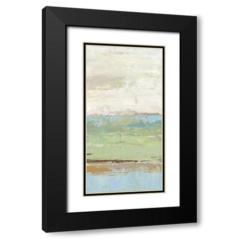 Enclosure II  Black Modern Wood Framed Art Print with Double Matting by Reeves, Tom