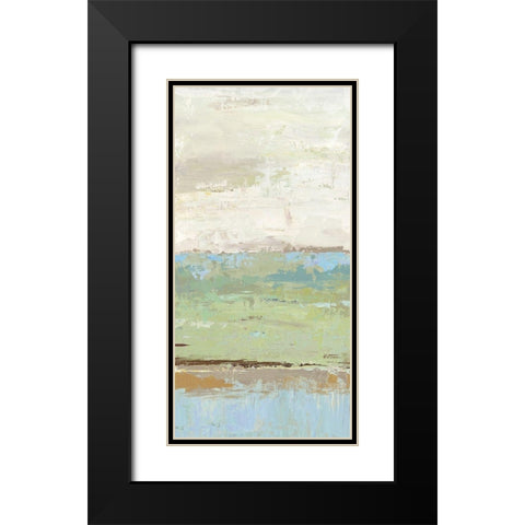 Enclosure II  Black Modern Wood Framed Art Print with Double Matting by Reeves, Tom