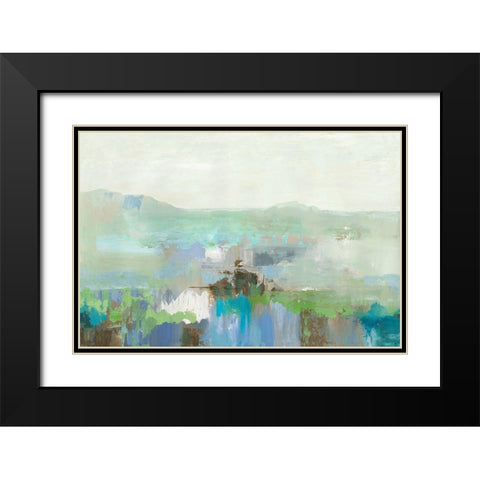 Oblivion  Black Modern Wood Framed Art Print with Double Matting by Reeves, Tom