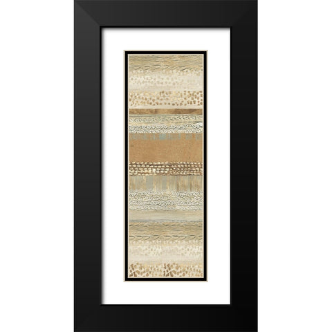 Placidity I Black Modern Wood Framed Art Print with Double Matting by Reeves, Tom