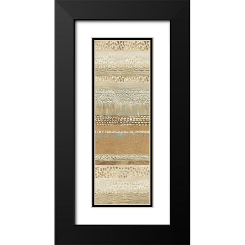 Placidity II Black Modern Wood Framed Art Print with Double Matting by Reeves, Tom